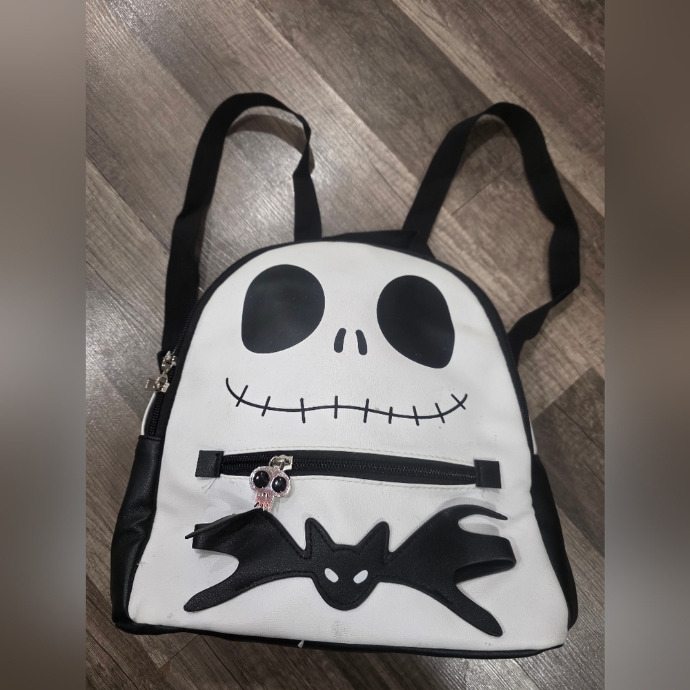 Disney Nightmare Before Christmas Jack Skellington Small Backpack Halloween Goth
